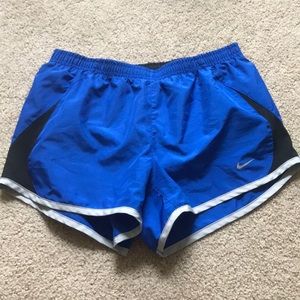 Nike running shorts.